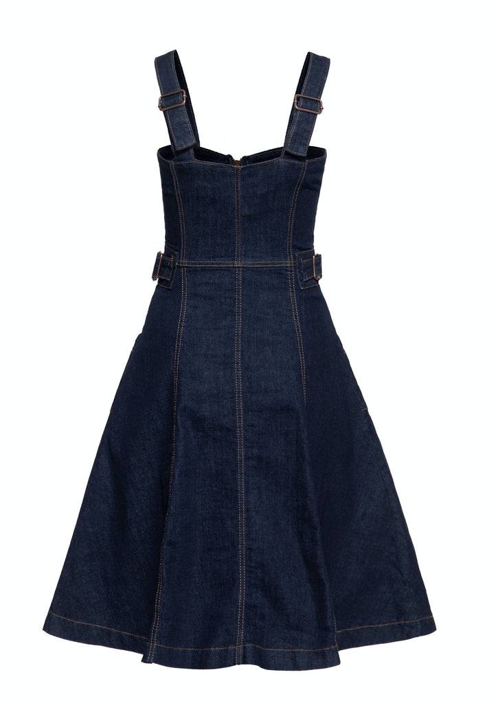 Queen Kerosin Corsage Swing Kleid Auslauf