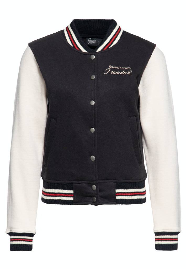 Queen Kerosin College Sweatjacke «I Can Do It» Meist gekauft