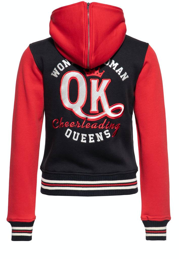 Queen Kerosin College Sweatjacke «Wonder Woman» Limitierter Zeitrabatt