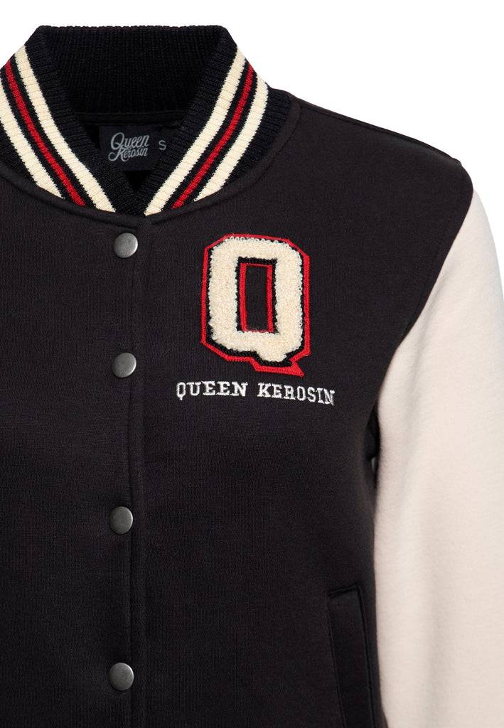 Queen Kerosin College Sweatjacke «Q» Fabrik Onlineshop