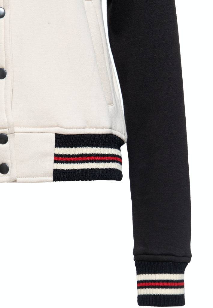 Queen Kerosin College Sweatjacke «Poodle Lounge» Rabatt