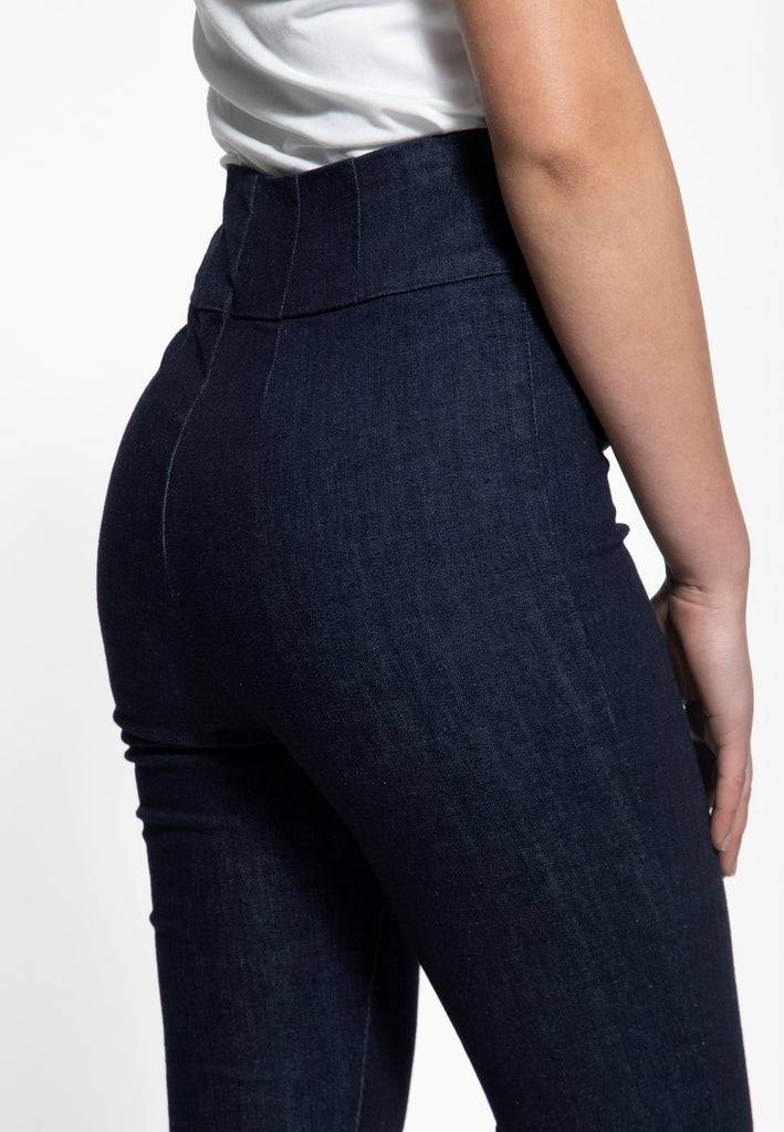 Queen Kerosin High Waist Jeanshose Begrenztes Angebot