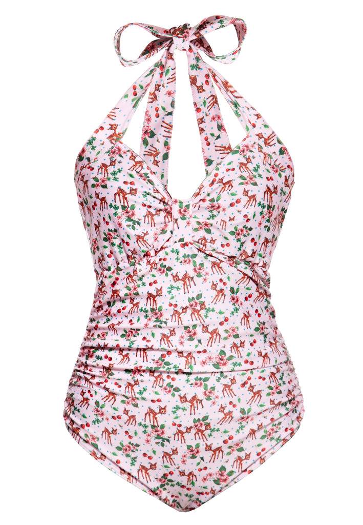 Queen Kerosin Swimsuit «Deer» Preisnachlass