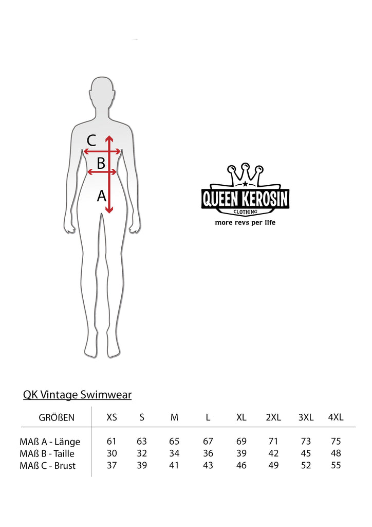 Queen Kerosin Swimsuit «Dotted» Osterangebot