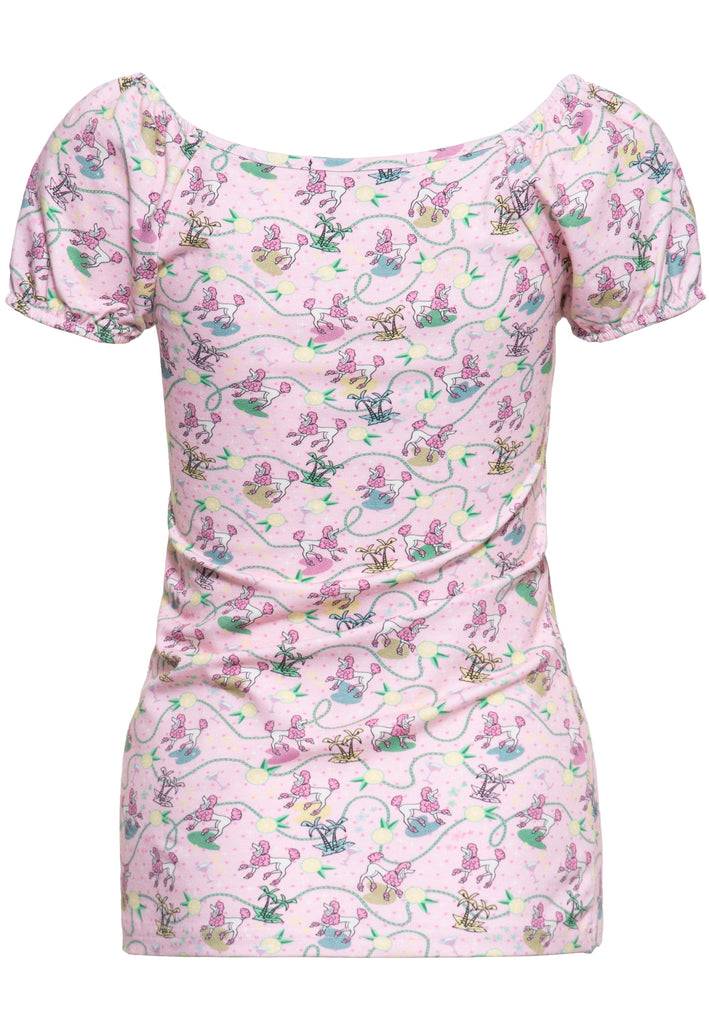 Queen Kerosin T-Shirt «Poodle» Neueste Mode