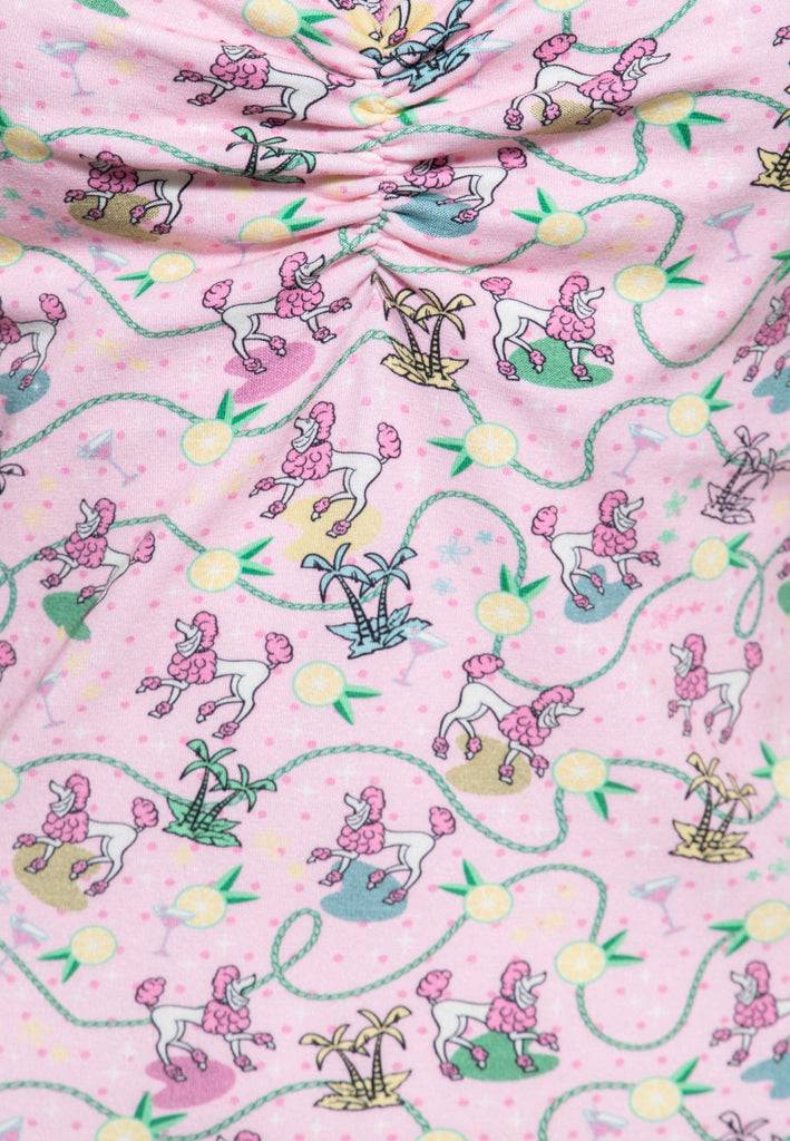 Queen Kerosin T-Shirt «Poodle» Neueste Mode