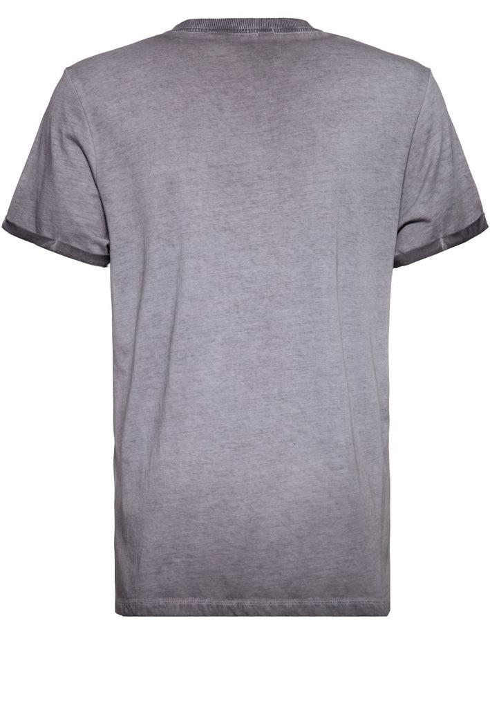 Queen Kerosin Oilwash T-Shirt «Loud & Fast» Räumungsverkauf