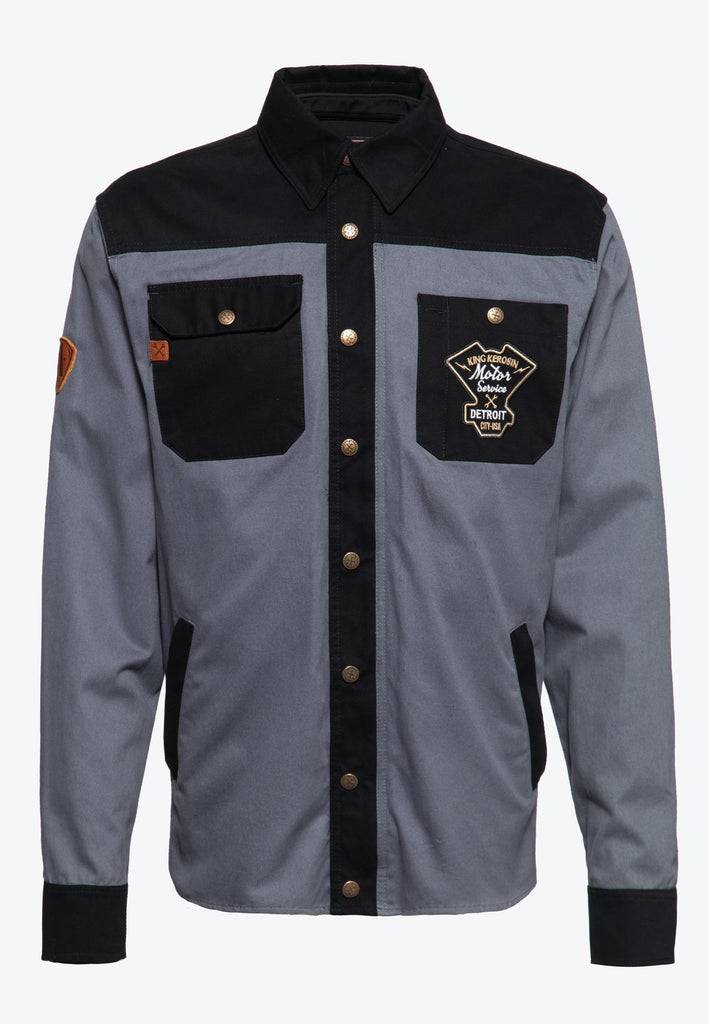 Queen Kerosin Funktionshemd «K.K. Adventure Gear - Motor Service» Neueste Stile