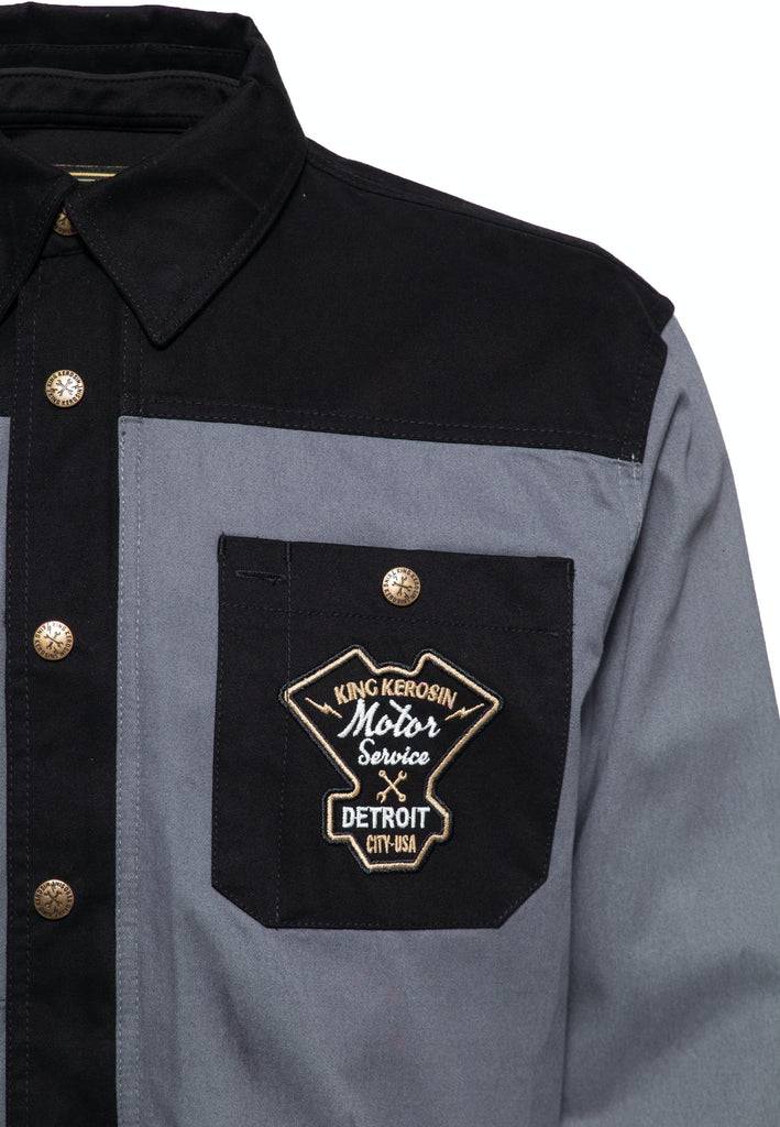 Queen Kerosin Funktionshemd «K.K. Adventure Gear - Motor Service» Neueste Stile