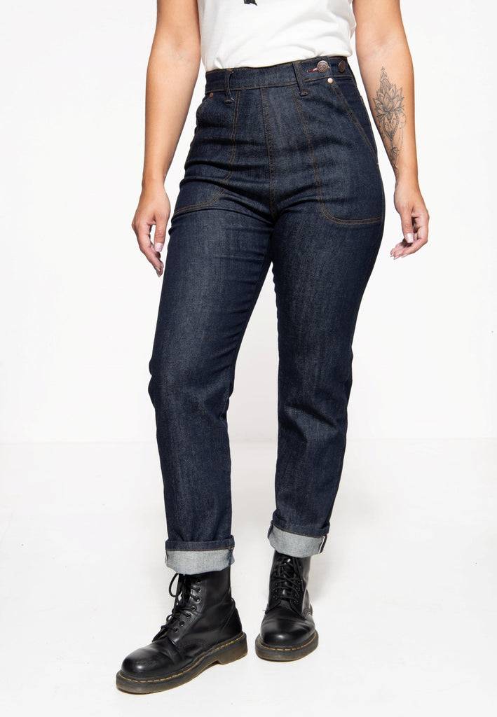 Queen Kerosin 50´s Vintage Jeans Auslauf