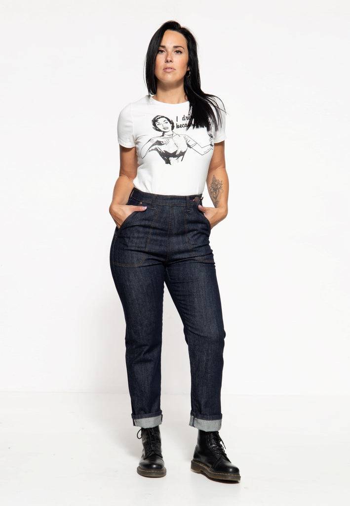 Queen Kerosin 50´s Vintage Jeans Auslauf