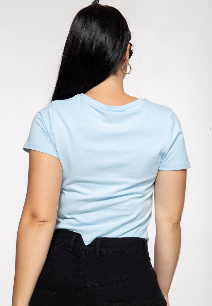 Queen Kerosin Basic T-Shirt «Girl Gang» Fabrik Onlineshop