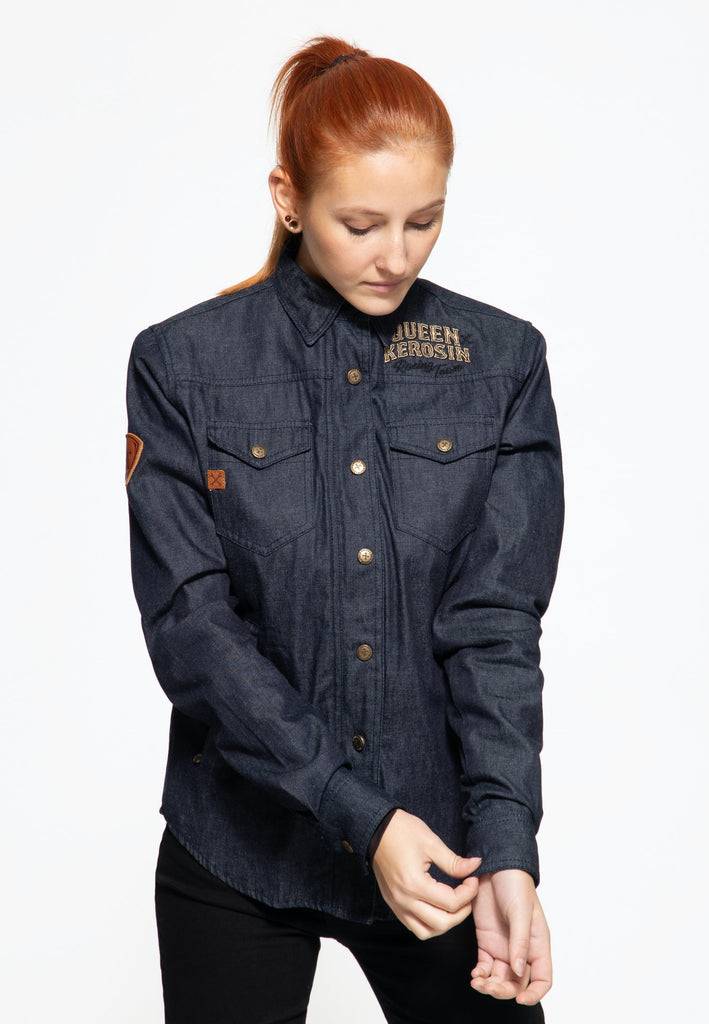 Queen Kerosin Outdoor Funktionshemd «Q.K. - Speedway Queens» Preisnachlass