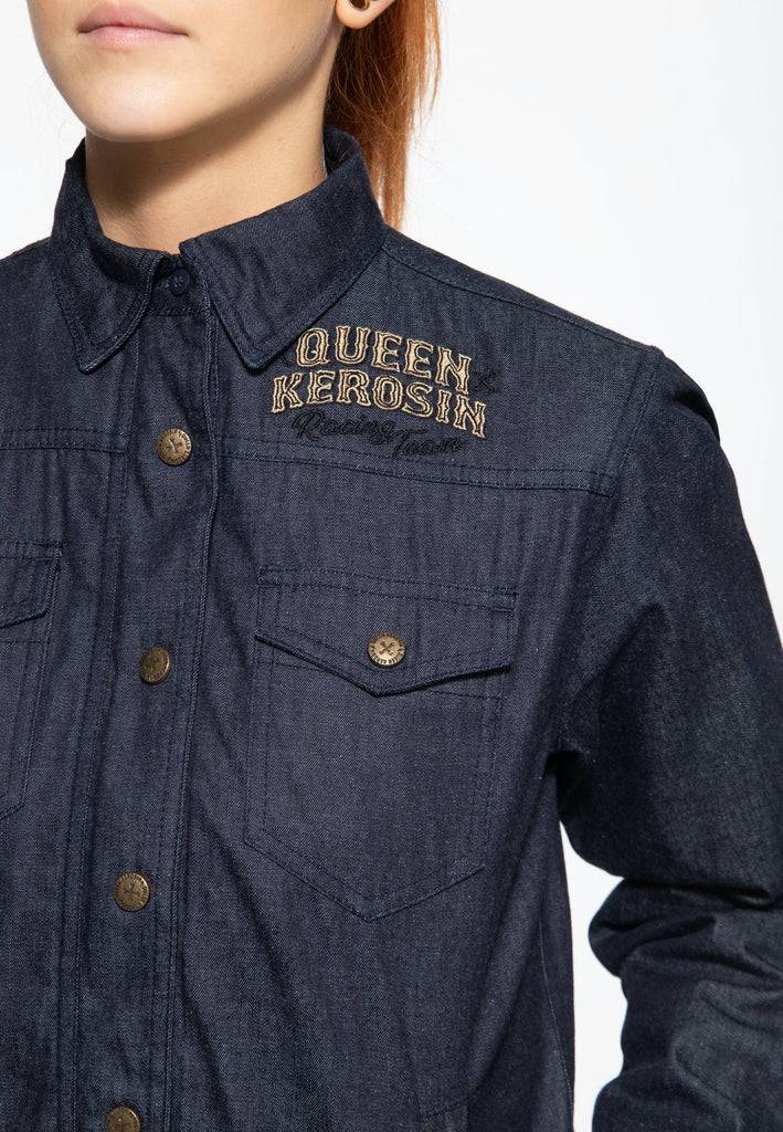Queen Kerosin Outdoor Funktionshemd «Q.K. - Speedway Queens» Preisnachlass