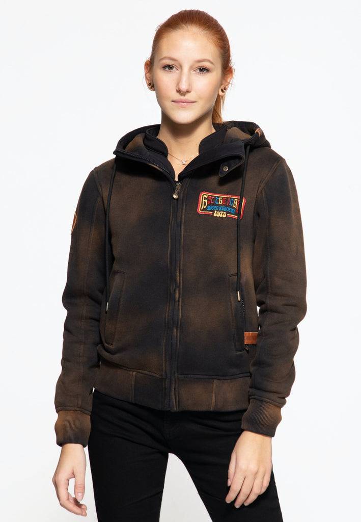 Queen Kerosin Sweatjacke «Hit the Road Queen» Weihnachtsangebot