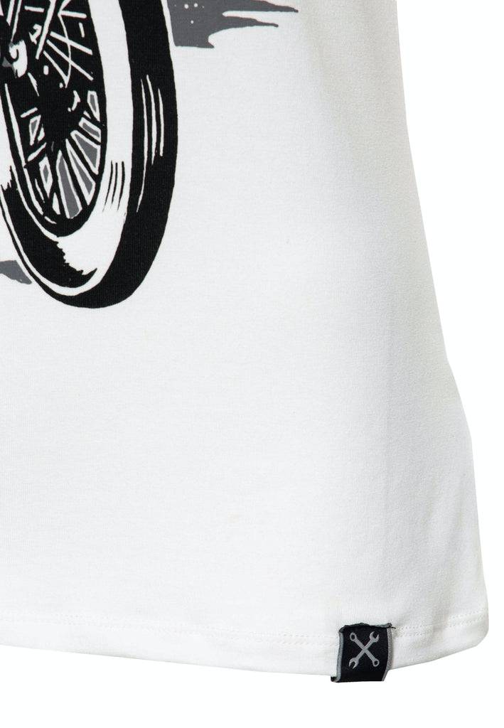 Queen Kerosin Slim Fit Print Shirt mit Frontmotiv «Trouble Maker» Valentinstagsangebot