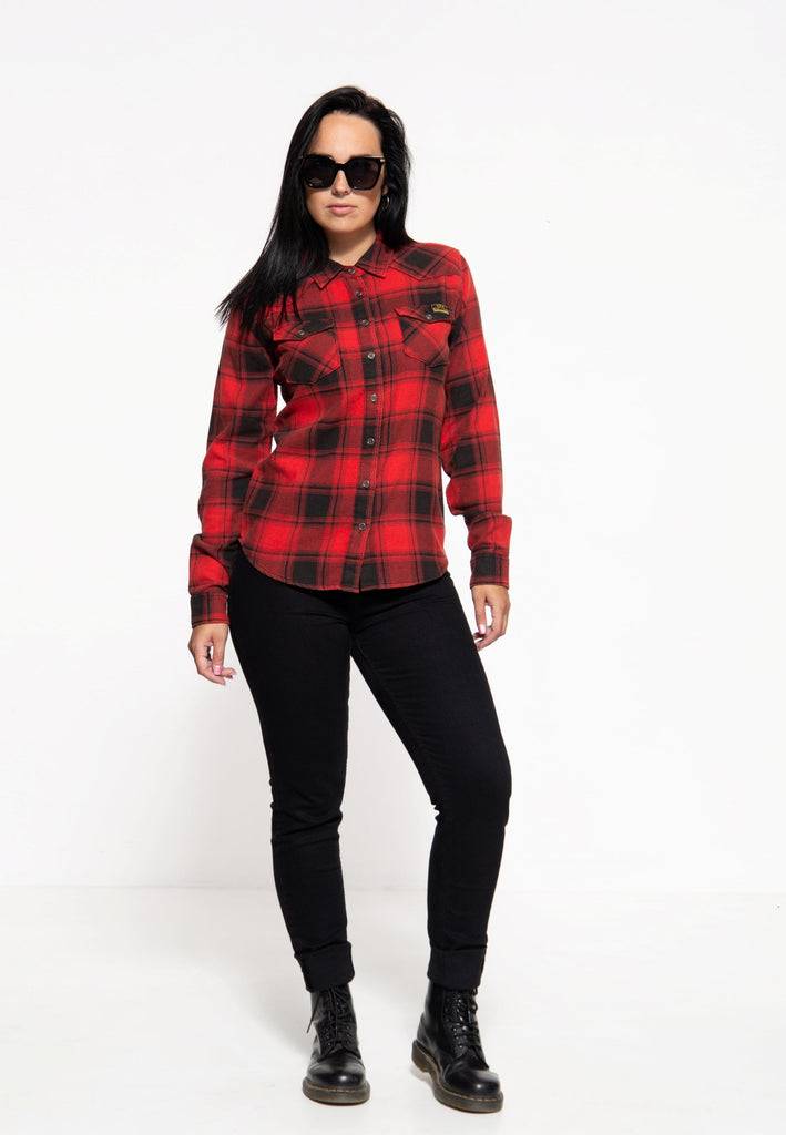 Queen Kerosin Hemdbluse Bis zu 60% Rabatt