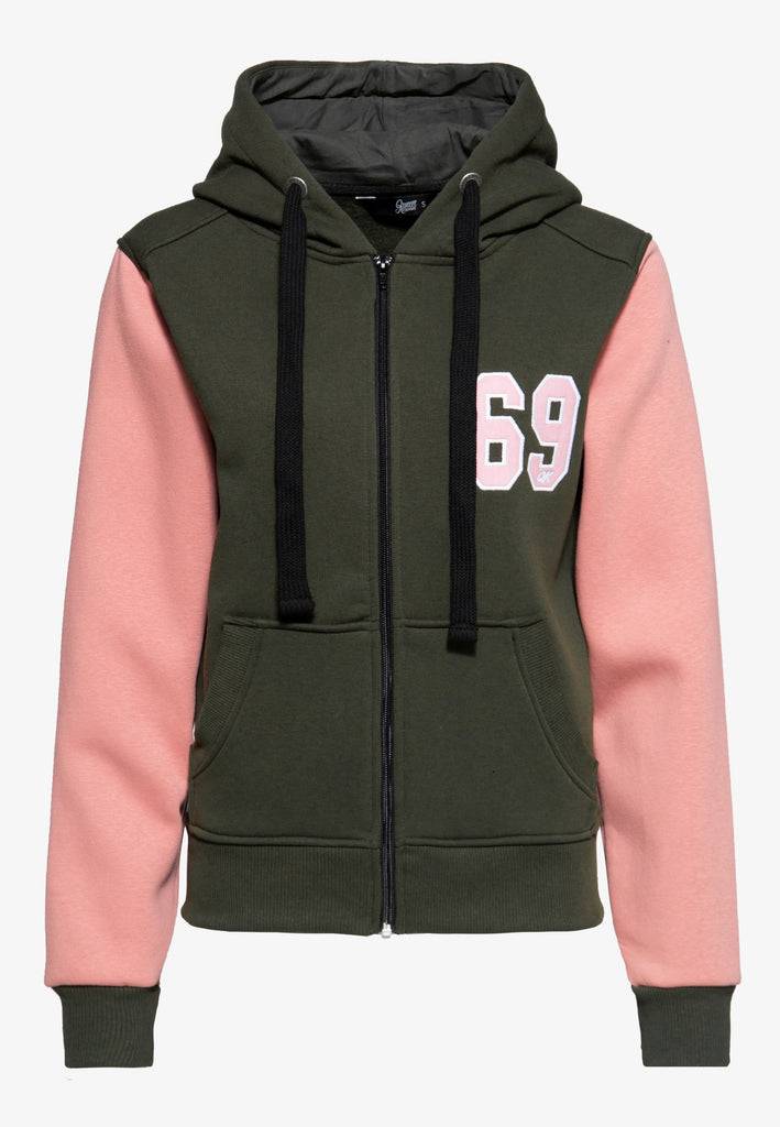 Queen Kerosin Sweatjacke «Sugar Babe» Discount Store für neue Produkte
