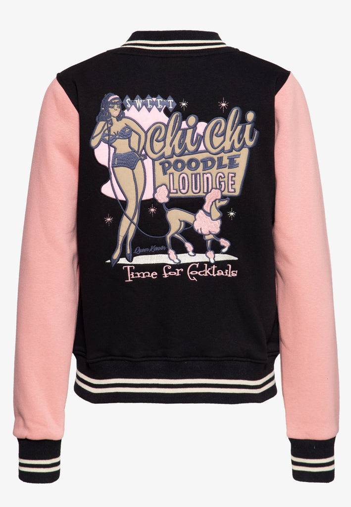 Queen Kerosin College Sweatjacke «Chi Chi» Super Rabatt