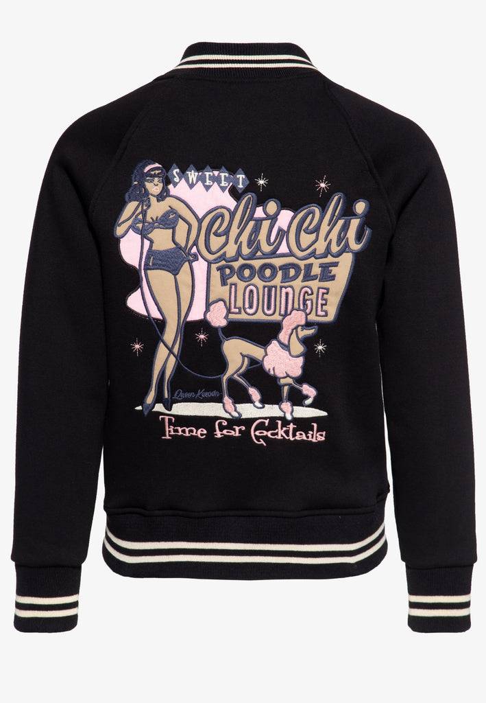 Queen Kerosin College Sweatjacke «Chi Chi» Riesige Rabatte