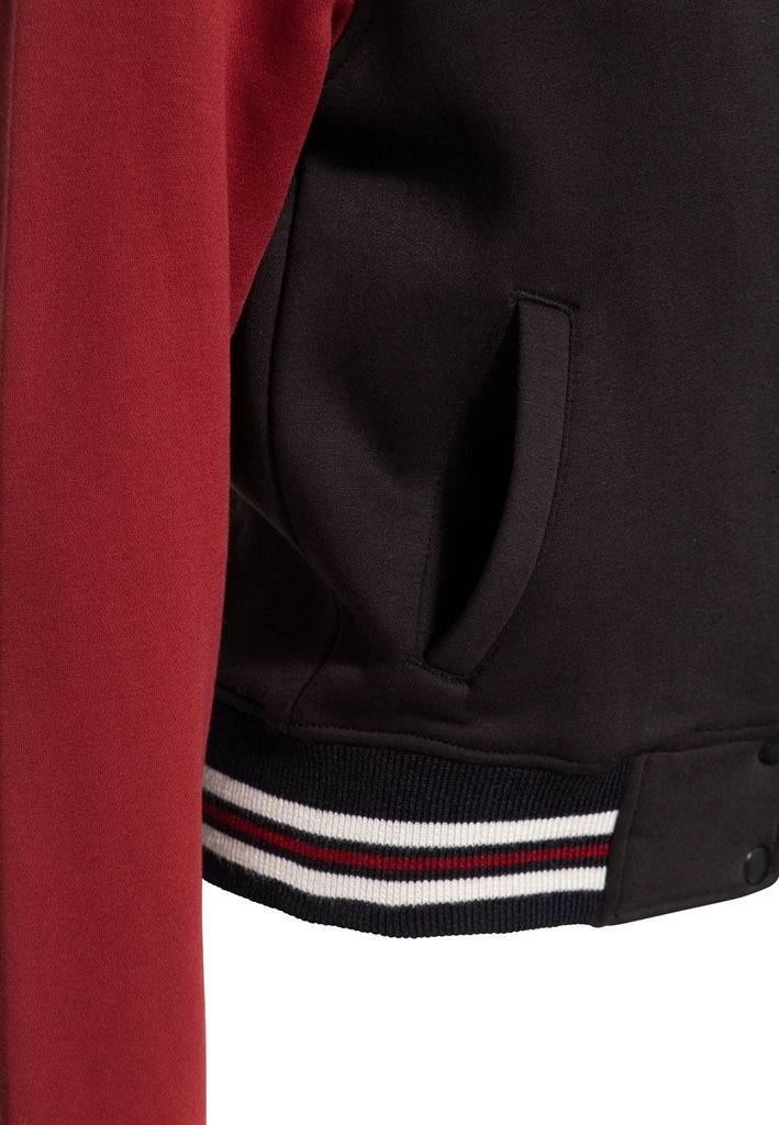 Queen Kerosin College Sweatjacke «Wild Rebel» Clearance-Verkauf
