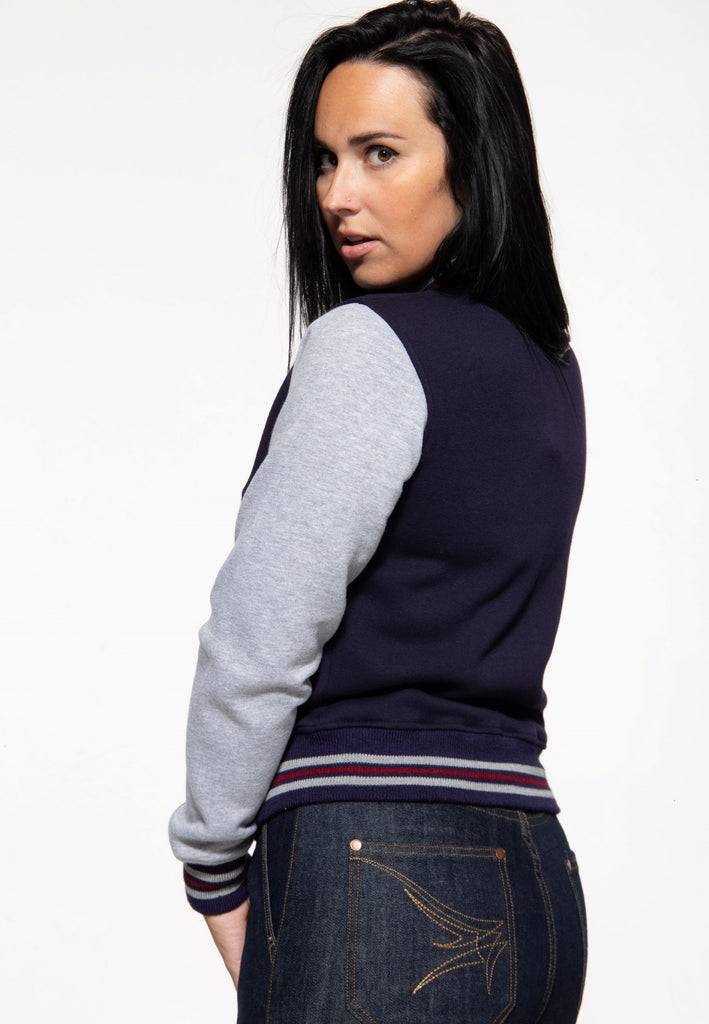 Queen Kerosin College Sweatjacke «Queen CA» Kostenloser Versand international