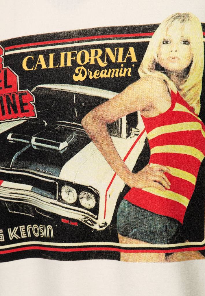 Queen Kerosin Raglan Longsleeve «The Rebel Machine» Auslauf