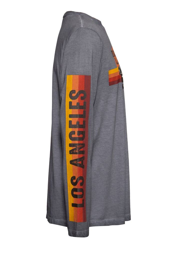 Queen Kerosin Acid Wash Longsleeve «Highway to LA» Flash Sale