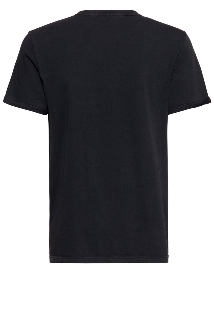 Queen Kerosin Acidwash T-Shirt «Red Baron Long Beach» Weihnachtsangebot