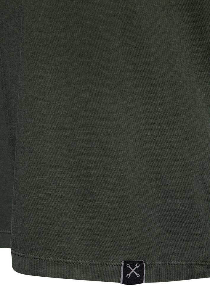 Queen Kerosin Acidwash T-Shirt «CA Bear» Muttertagsangebot