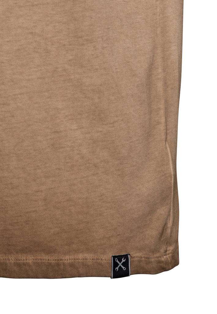 Queen Kerosin Oilwash T-Shirt «Motor State California» Vatertagsangebot