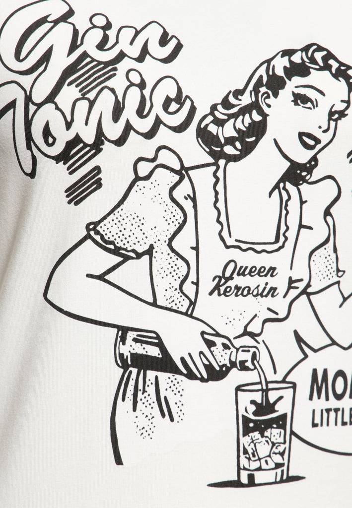 Queen Kerosin Classic T-Shirt «Gin Tonic» Online Outlet