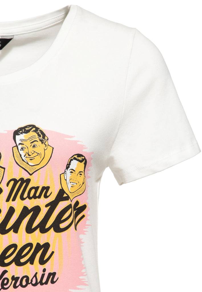 Queen Kerosin Classic T-Shirt «Man Hunter» Exklusive Angebote