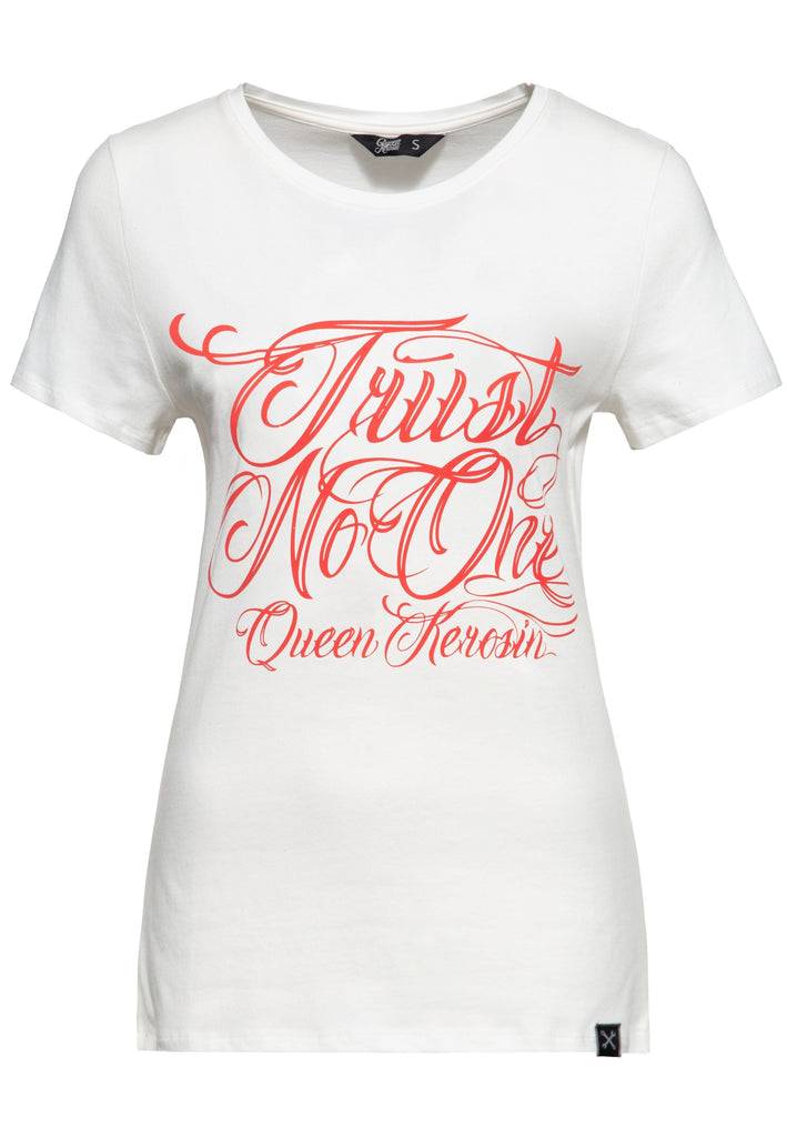 Queen Kerosin Classic T-Shirt «Trust no One» Blitzangebot