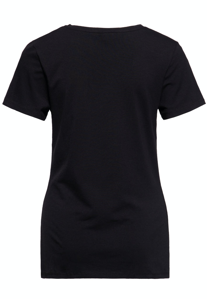 Queen Kerosin Print T-Shirt «Lucky» Bestseller