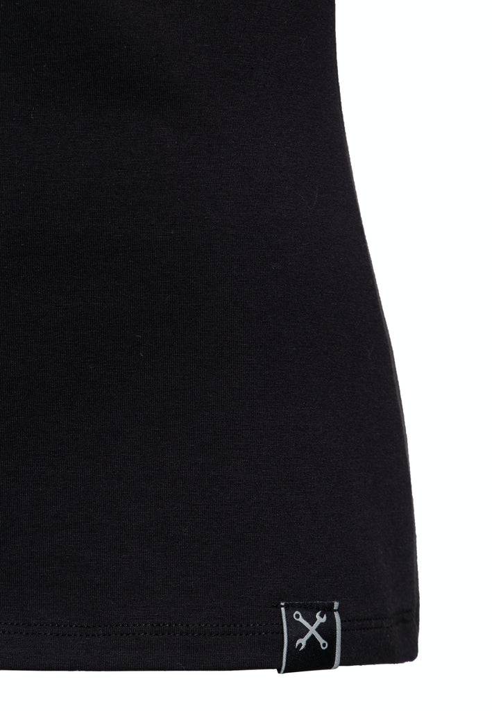 Queen Kerosin Print T-Shirt «Lucky» Bestseller