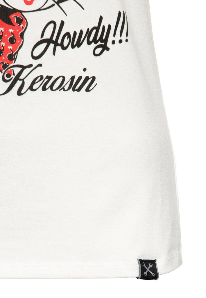 Queen Kerosin T-Shirt «Howdy» Tägliche Deals