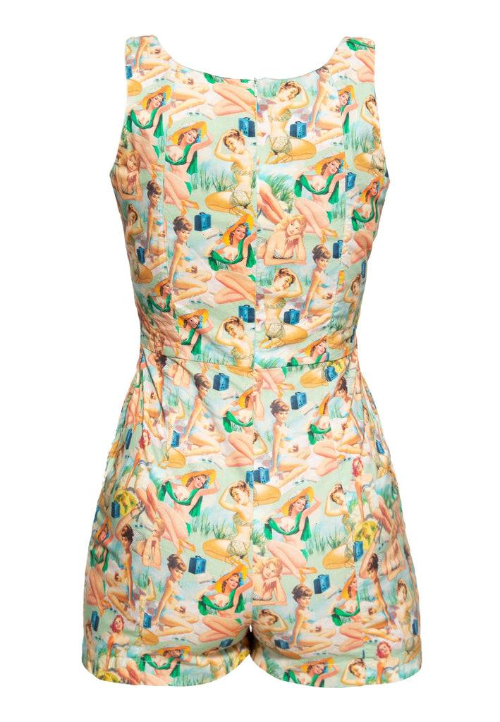 Queen Kerosin Jumpsuit «Pin-Up» Kostenlose Rückgabe