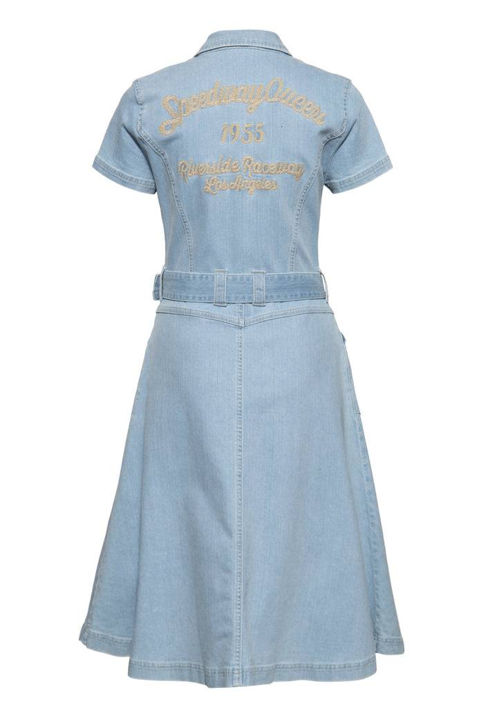 Queen Kerosin 50s Swing Kleid «Speedway Queen» Bis zu 65% Rabatt