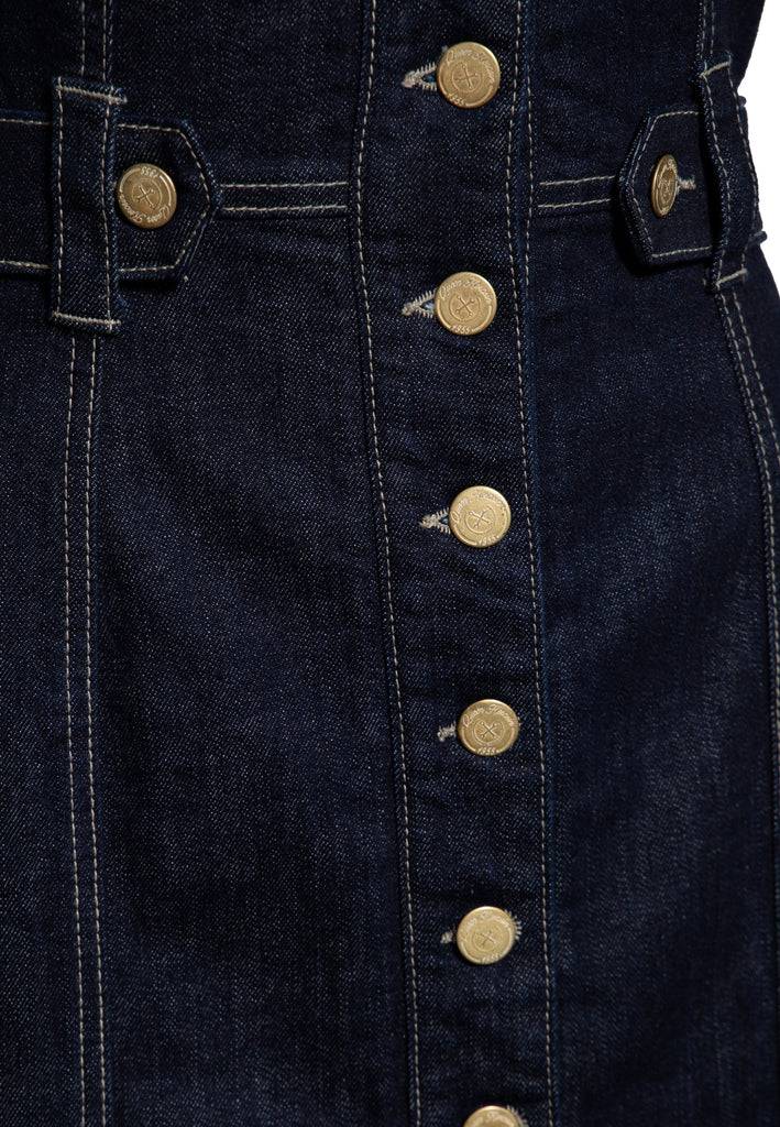 Queen Kerosin Pencil Kleid mit Stickereien Sonderangebot der Fabrik
