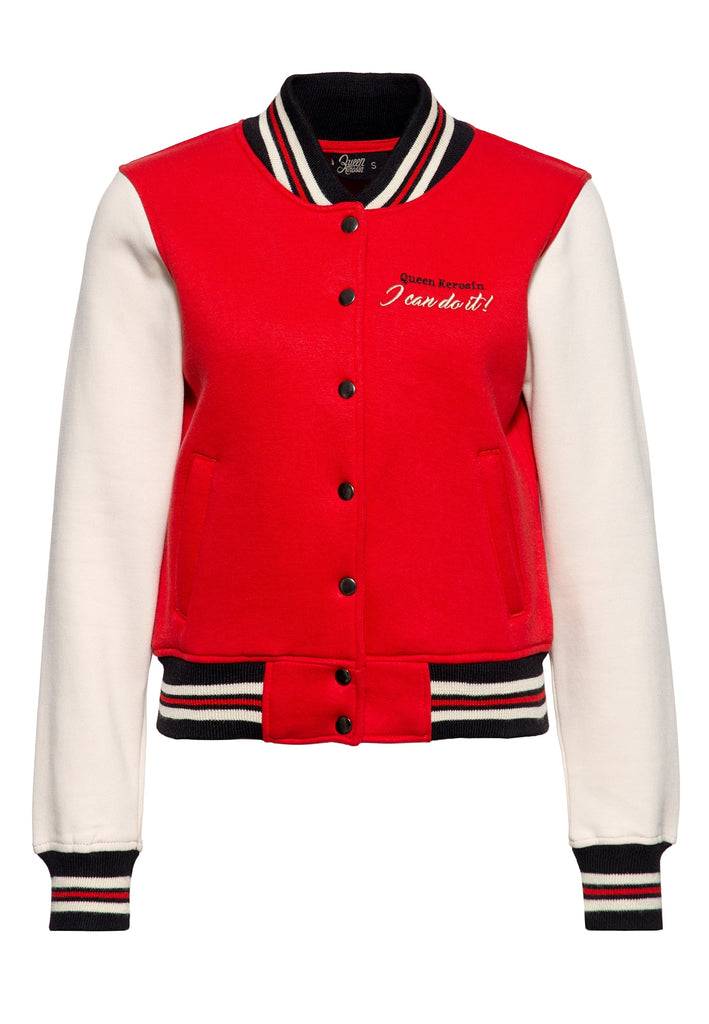 Queen Kerosin College Sweatjacke «I Can Do It!»