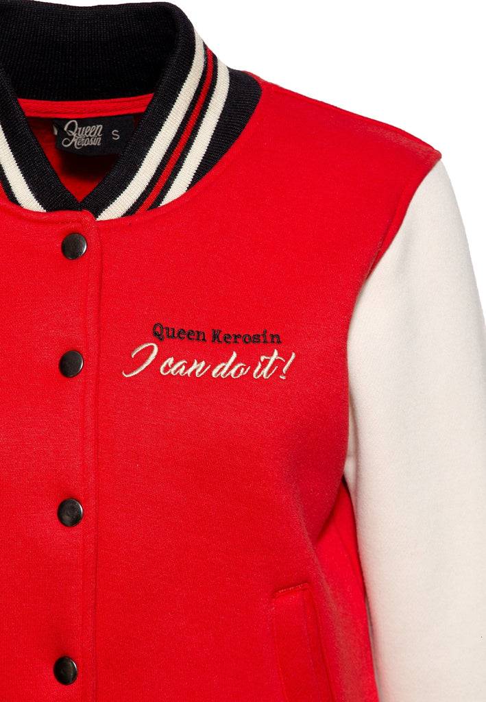 Queen Kerosin College Sweatjacke «I Can Do It!» Speichern exportieren