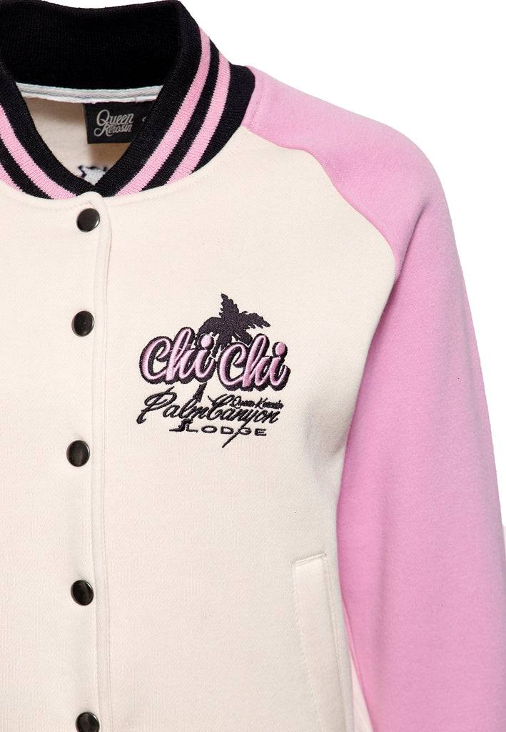 Queen Kerosin College Sweatjacke «Chi Chi» Black Friday Preise