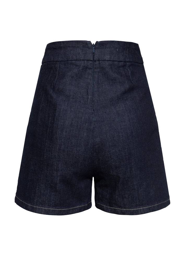 Queen Kerosin Denim Marlene Shorts Im Verkauf