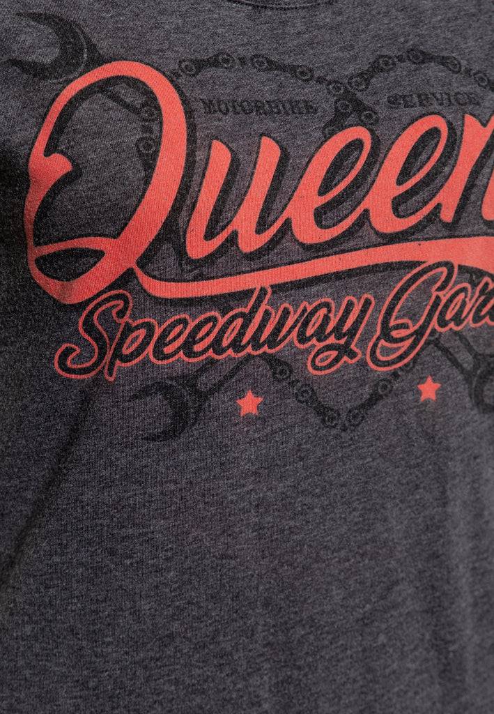 Queen Kerosin T-Shirt «Queen's Speedway Garage» im Angebot