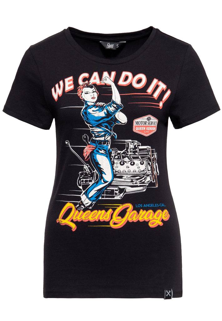 Queen Kerosin T-Shirt «We can do it!» Versandkostenfrei