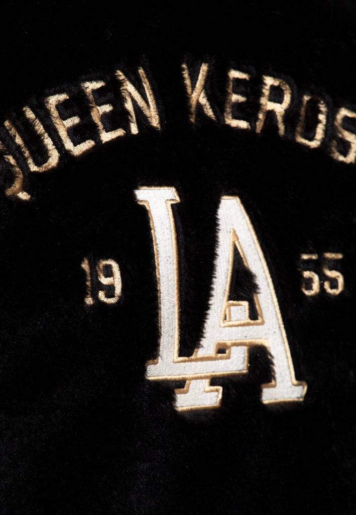 Queen Kerosin College Fake-Fur-Jacke «L.A. 55» Online Shopping