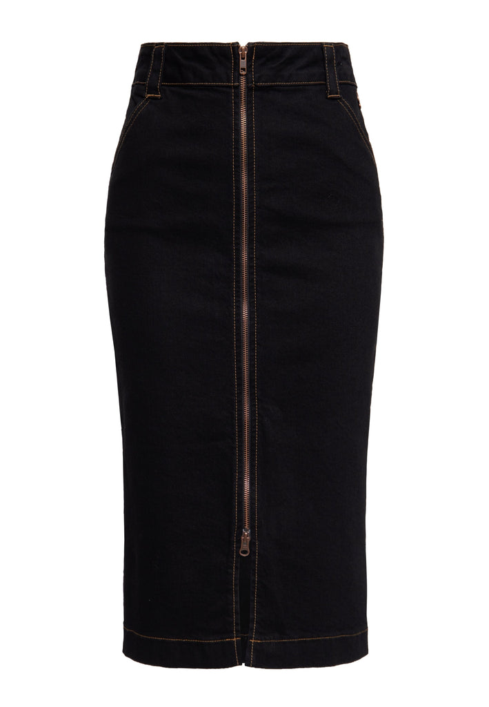 Queen Kerosin Denim Workwear Pencil Rock Muttertagsangebot