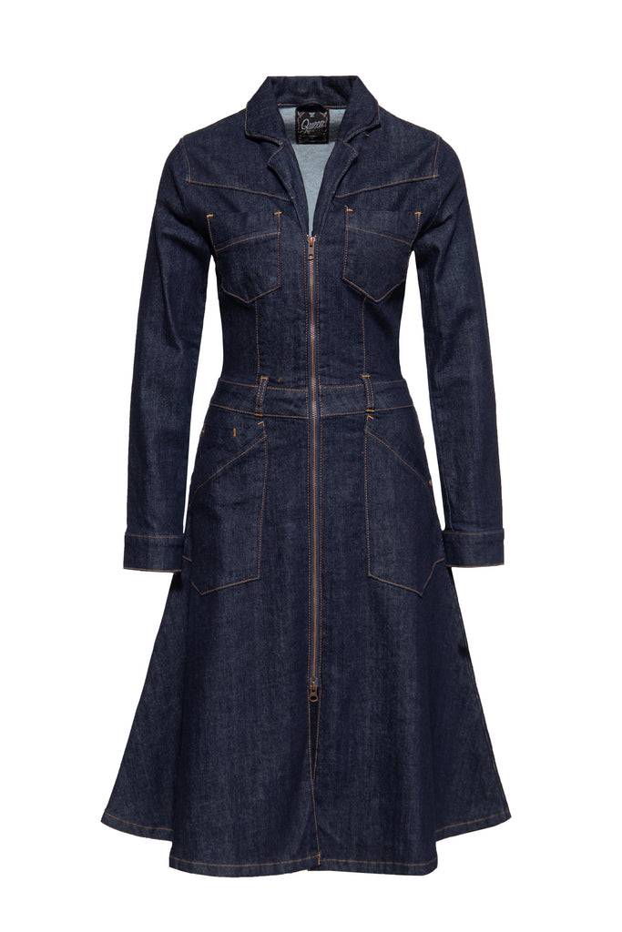 Queen Kerosin Worker Swing Kleid Online Outlet