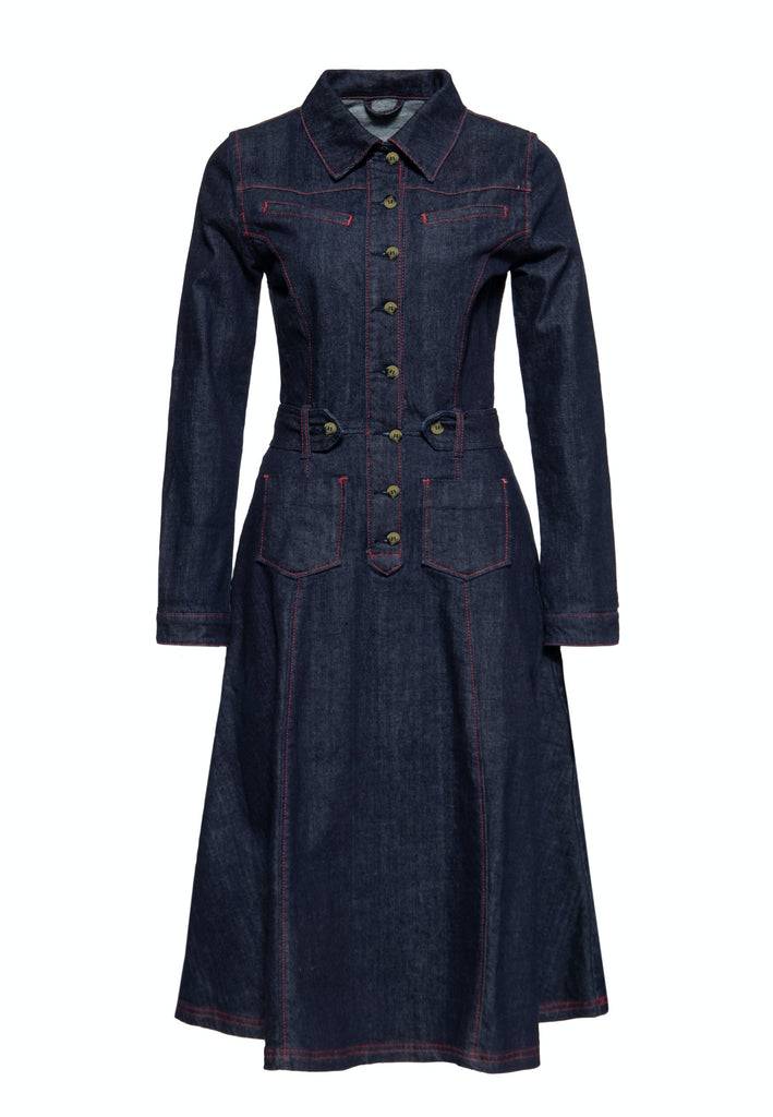Queen Kerosin Western Swing Kleid Blitzangebot